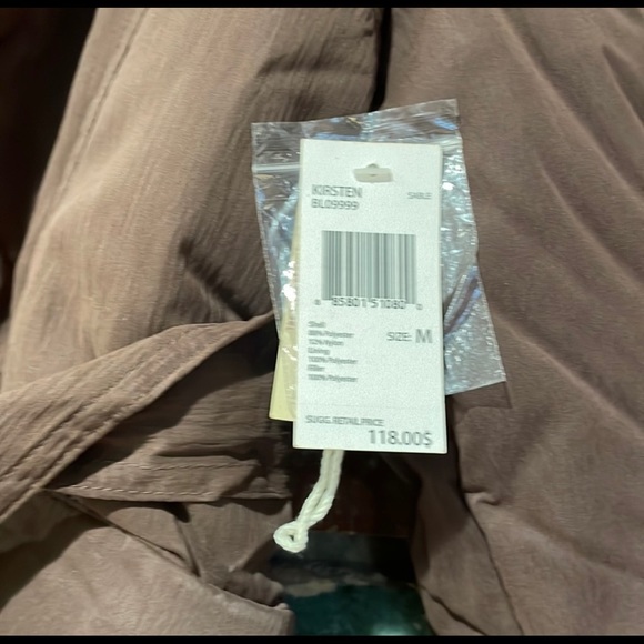 Buffalo David Bitton Bomber Jacket with Faux Fur Trim Colar - Picture 2 of 5